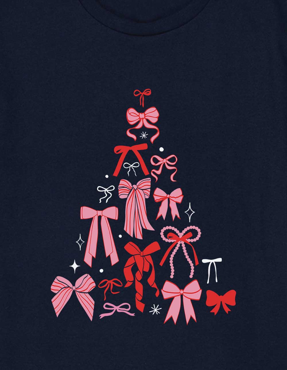TREE Ribbon Season Unisex Kids Tee - NAVY