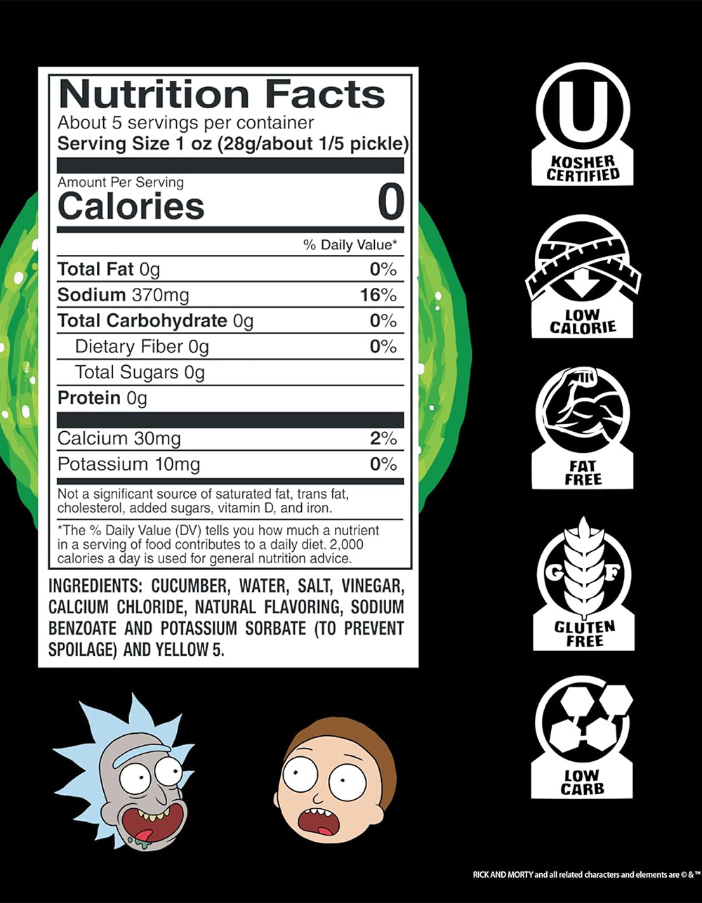 RICK AND MORTY Pickle Rick Dill Pickle Pouch - MULTI