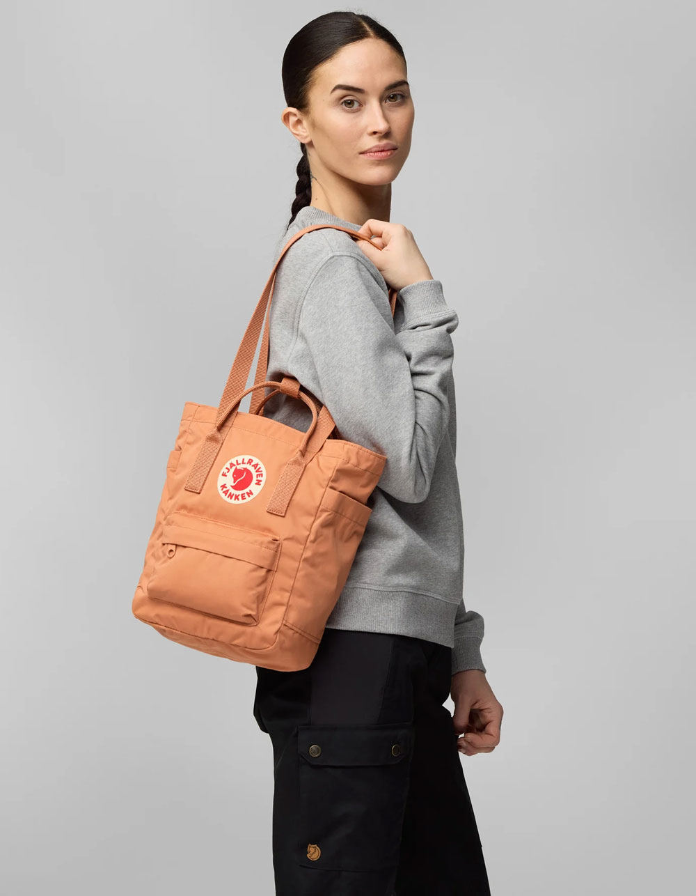 FJALLRAVEN Kånken Totepack Mini Backpack - DESERT BROWN