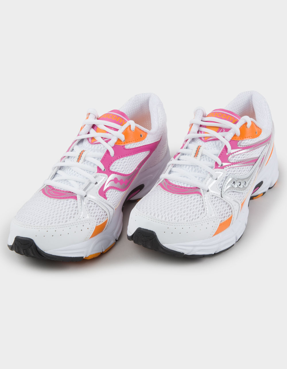 SAUCONY Ride Millennium Womens Shoes - WHT/PNK
