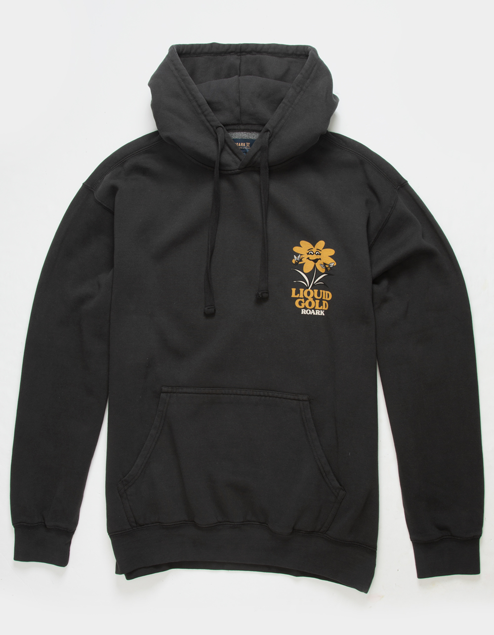 ROARK Liquid Gold Mens Hoodie BLACK Tillys