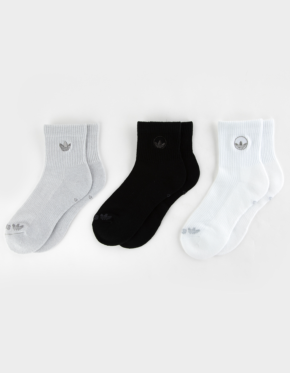 ADIDAS Originals 3 Pack Womens Premium Quarter Socks