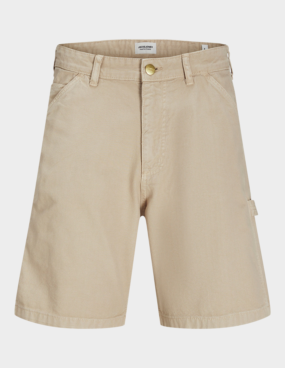 JACK & JONES Tony Mens Loose Carpenter Shorts - KHAKI