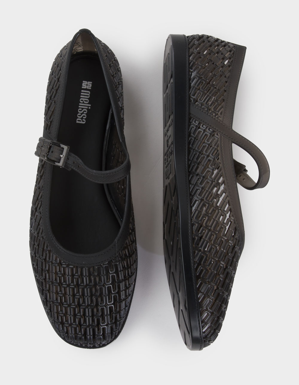 MELISSA Harper Womens Ballet Flats - BLACK