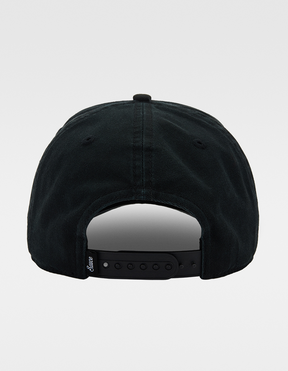Six Seven Flame Snapback Hat - BLACK COMBO