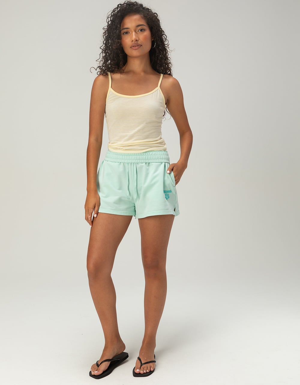 TILLYS Womens Stripe Cami - YELLOW COMBO
