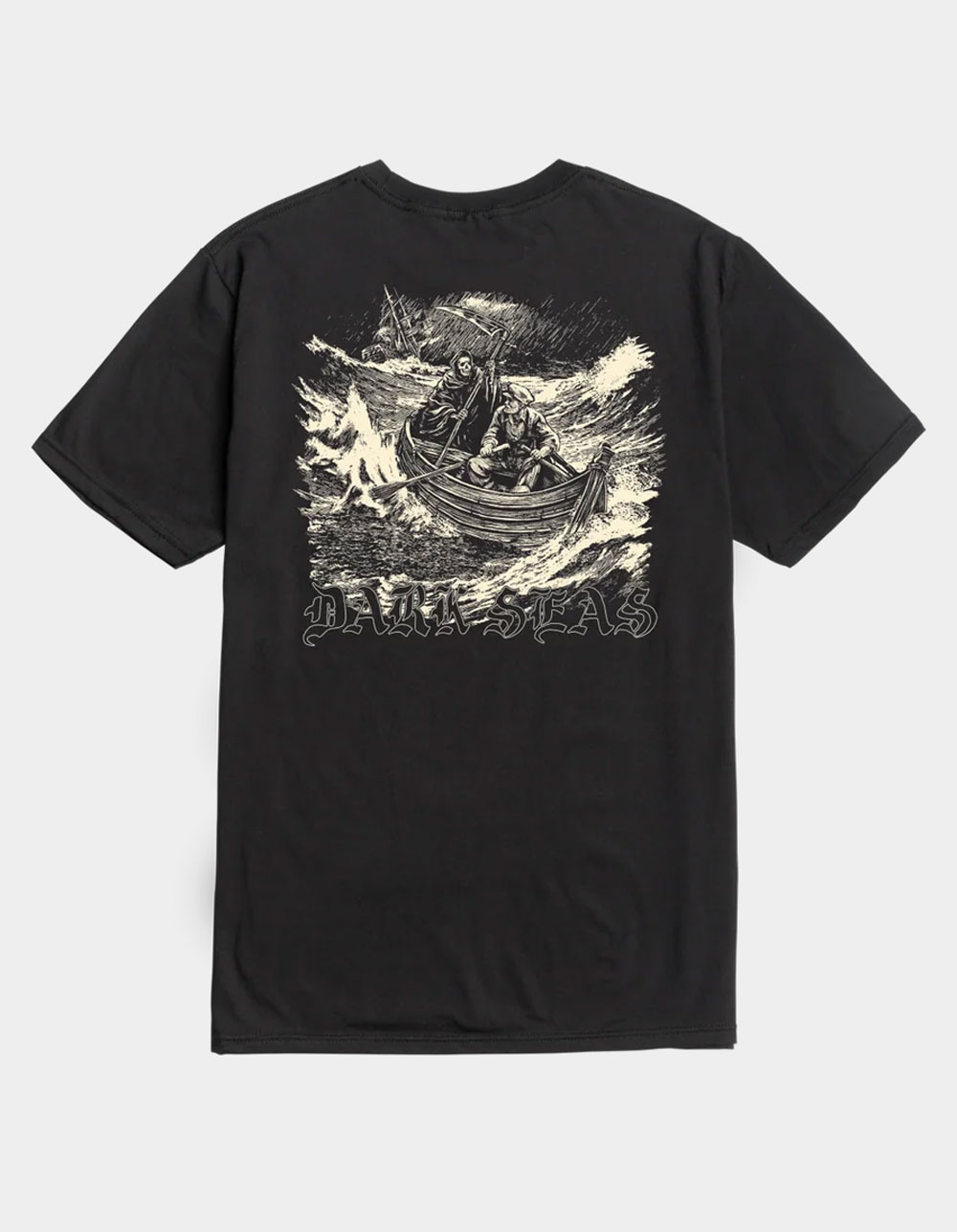 DARK SEAS Shipwreck Mens Tee - BLACK