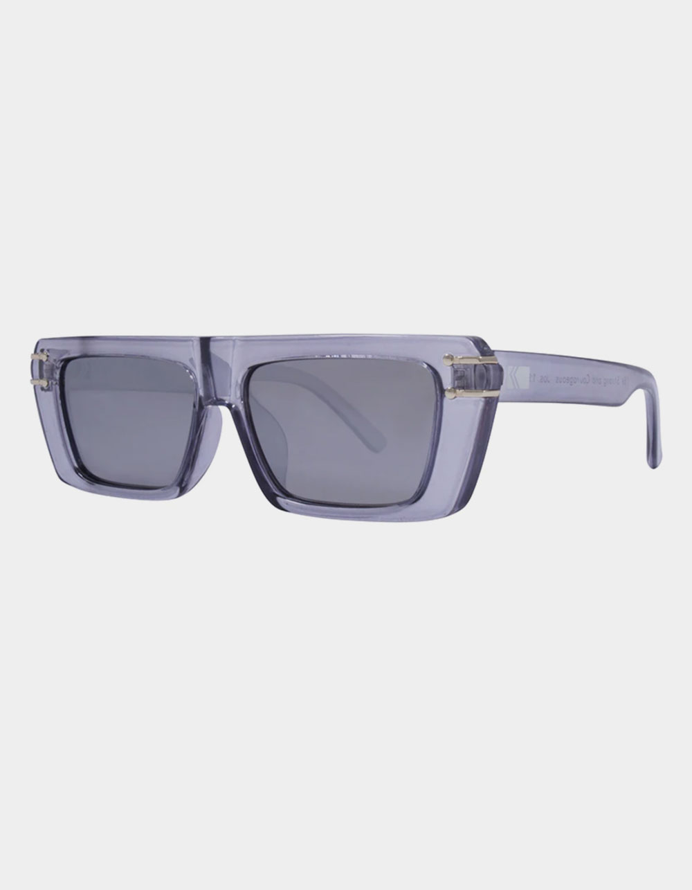 KREEDOM Le Rocher Polarized Sunglasses CRYSTAL GRAY Tillys