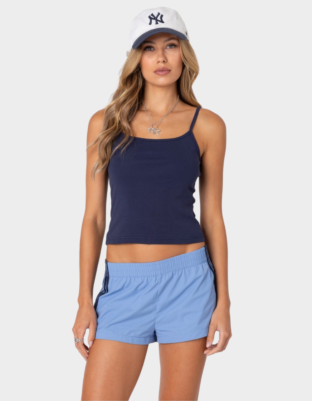 EDIKTED Deanna Tank Top - NAVY