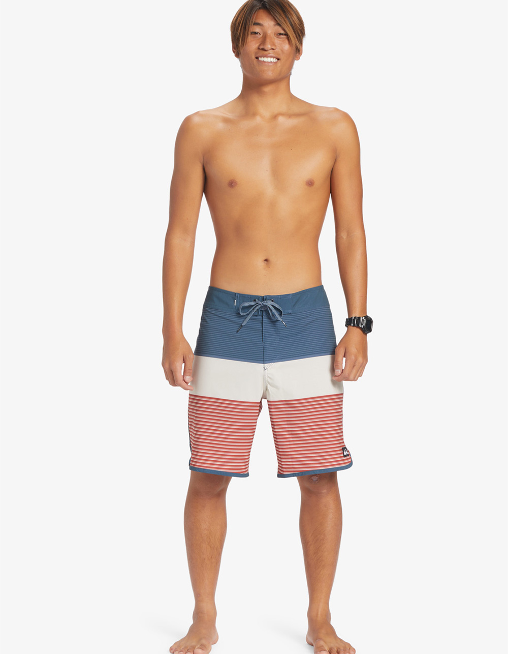 QUIKSILVER Surfsilk Tijuana Mens 19" Boardshorts NAVY Tillys