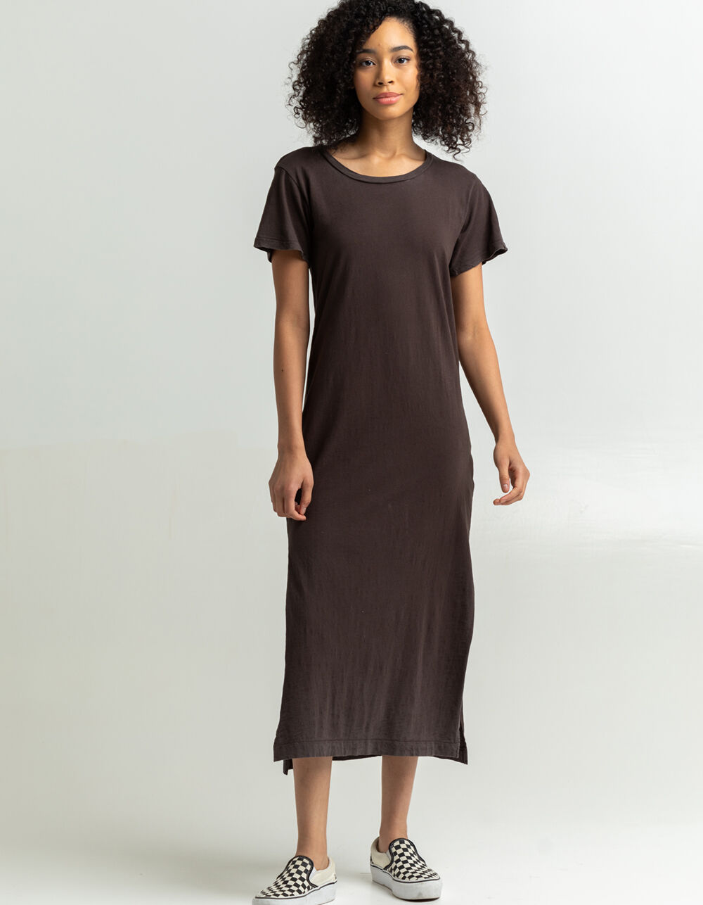 BILLABONG Womens Longline Knit Dress - OFF-BLACK | Tillys