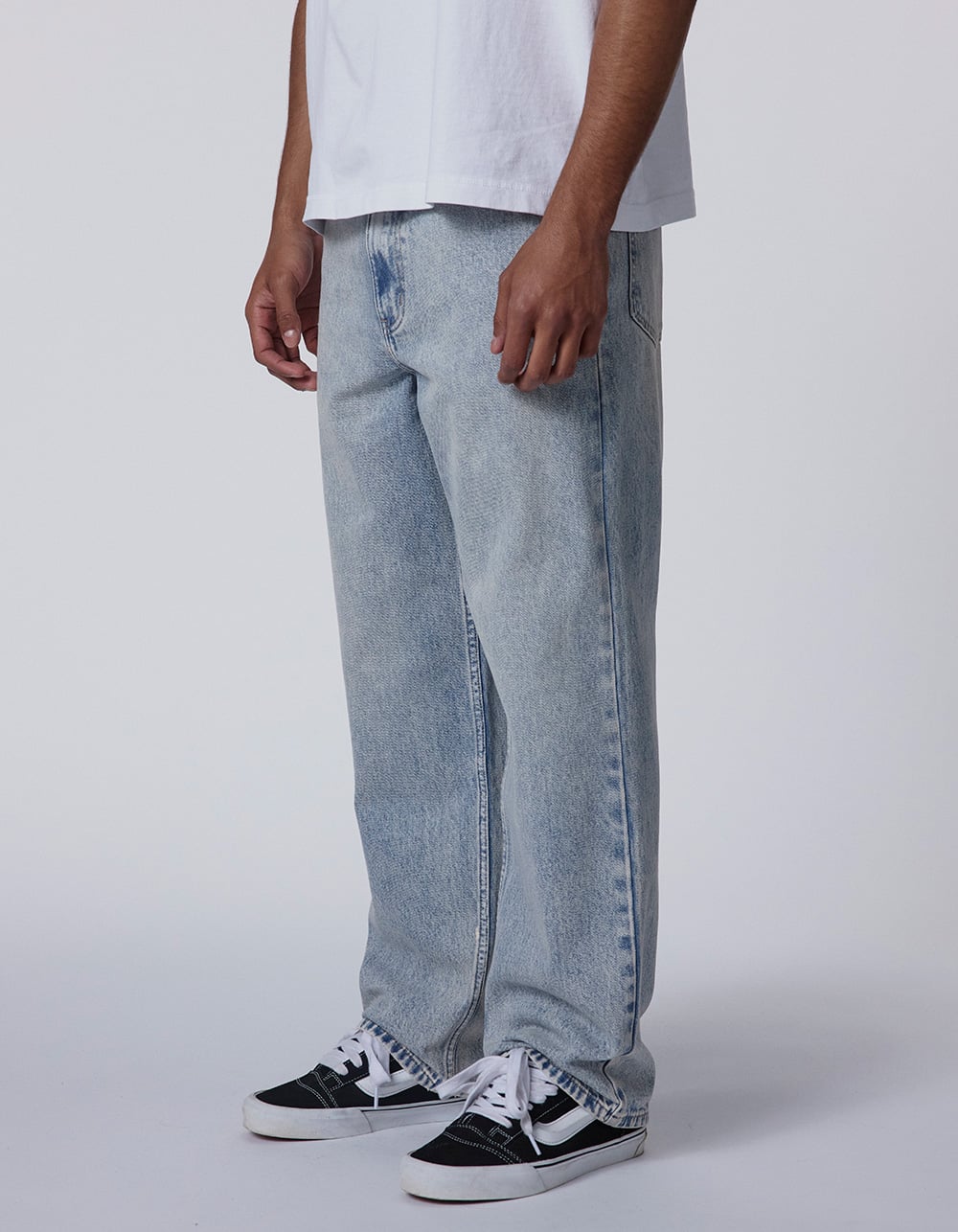 RSQ Mens Baggy Jeans - TORNADO WASH