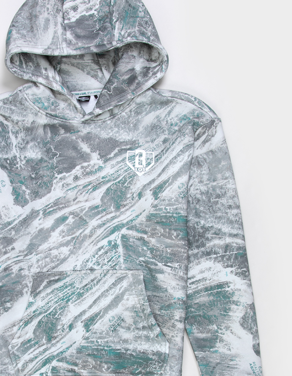BASEBALL LIFESTLYE 101 Realtree Baseline Boys Hoodie - CAMO