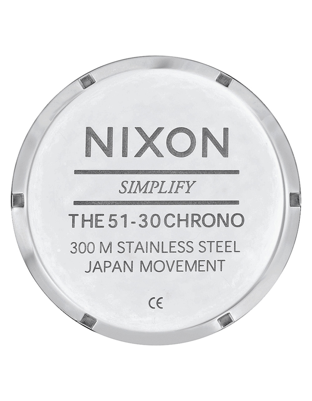 NIXON 51-30 Chrono Watch - WHITE