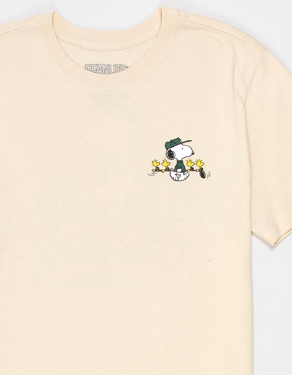 PLEASANT GETAWAY x Peanuts Golf Mens Tee - SAND
