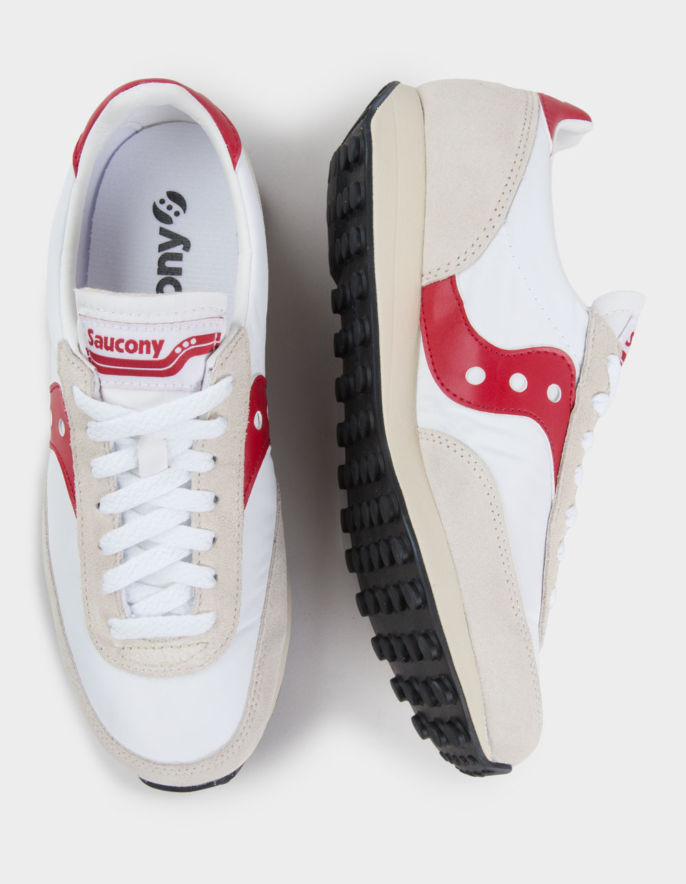 SAUCONY Trainer 80 Womens Shoes - WHT/RED