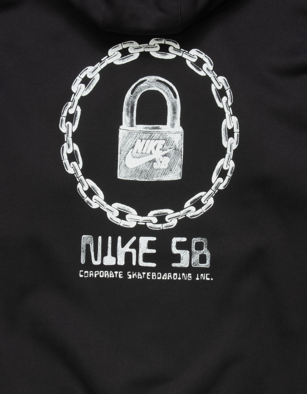 NIKE SB On Lock GFX Mens Hoodie - BLACK | Tillys