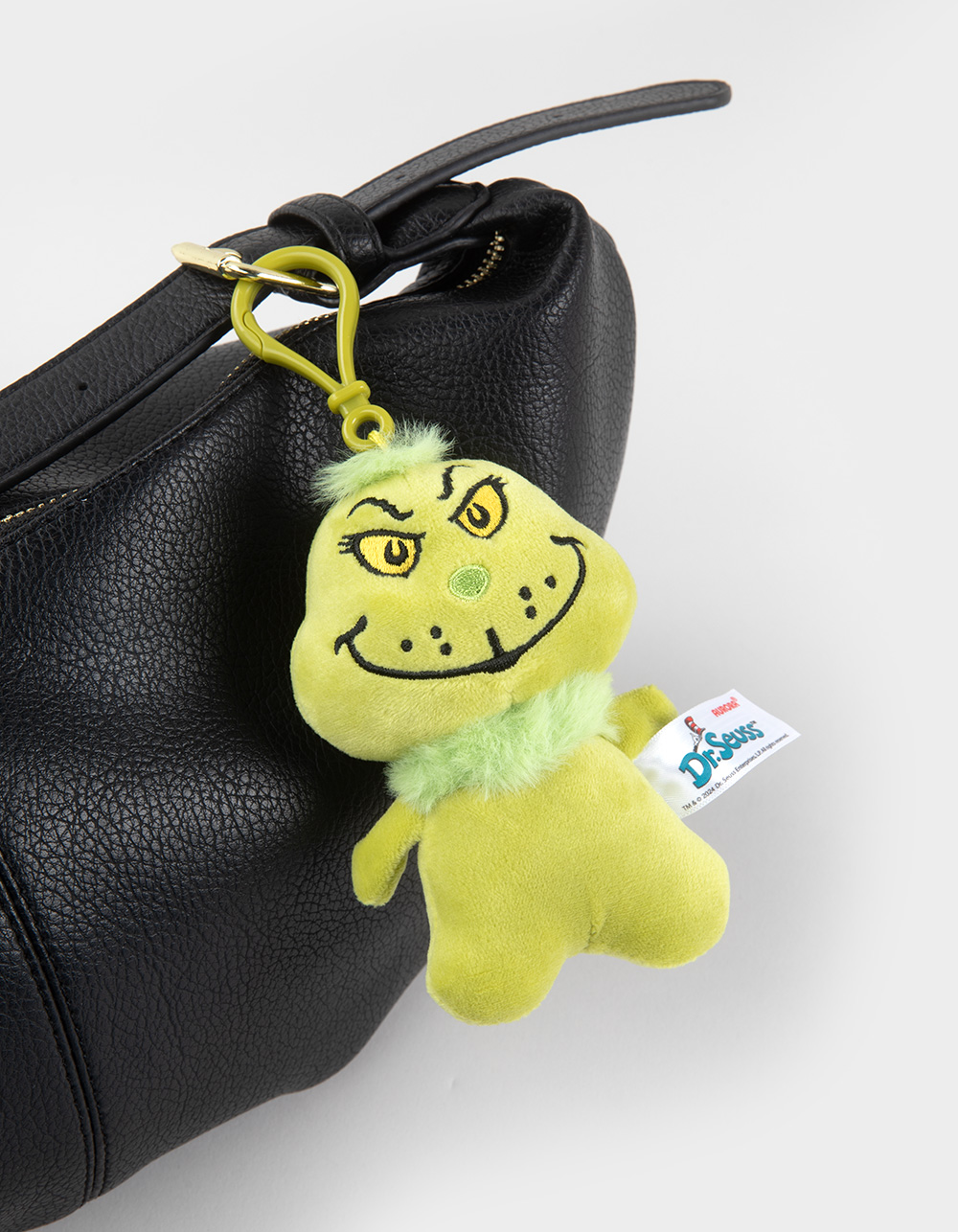 DR. SEUSS The Grinch Clip-On Plush Keychain - GREEN