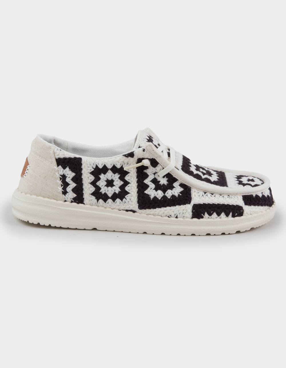 HEY DUDE Wendy Cottage Crochet Womens Shoes