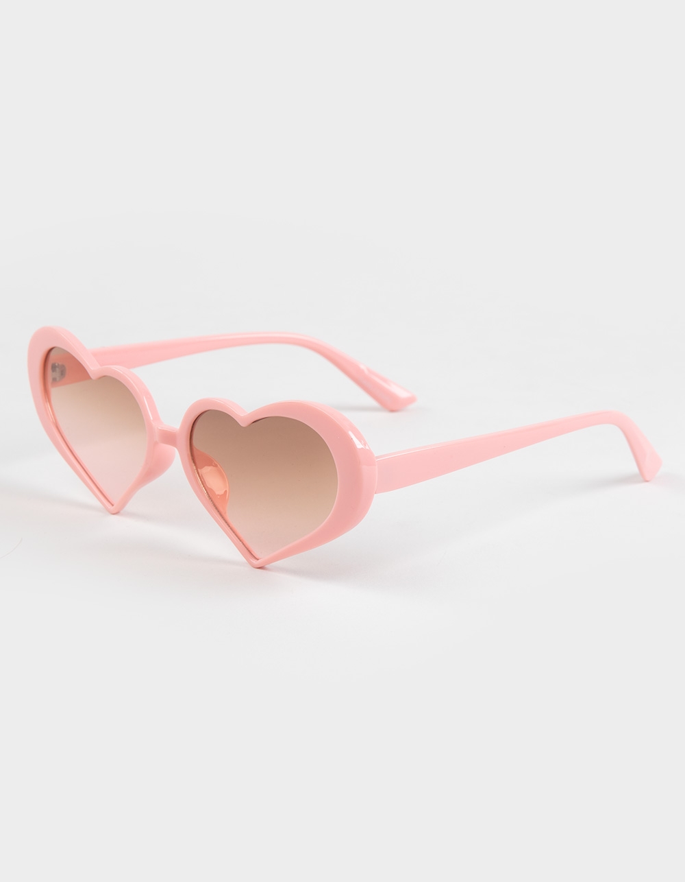 RSQ Oversized Heart Sunglasses - PINK