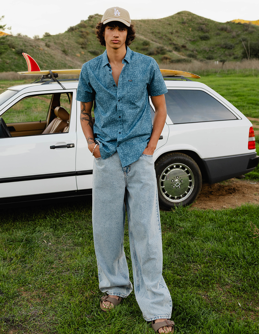 RSQ Mens Extra Baggy Jeans - VINTAGE MEDIUM