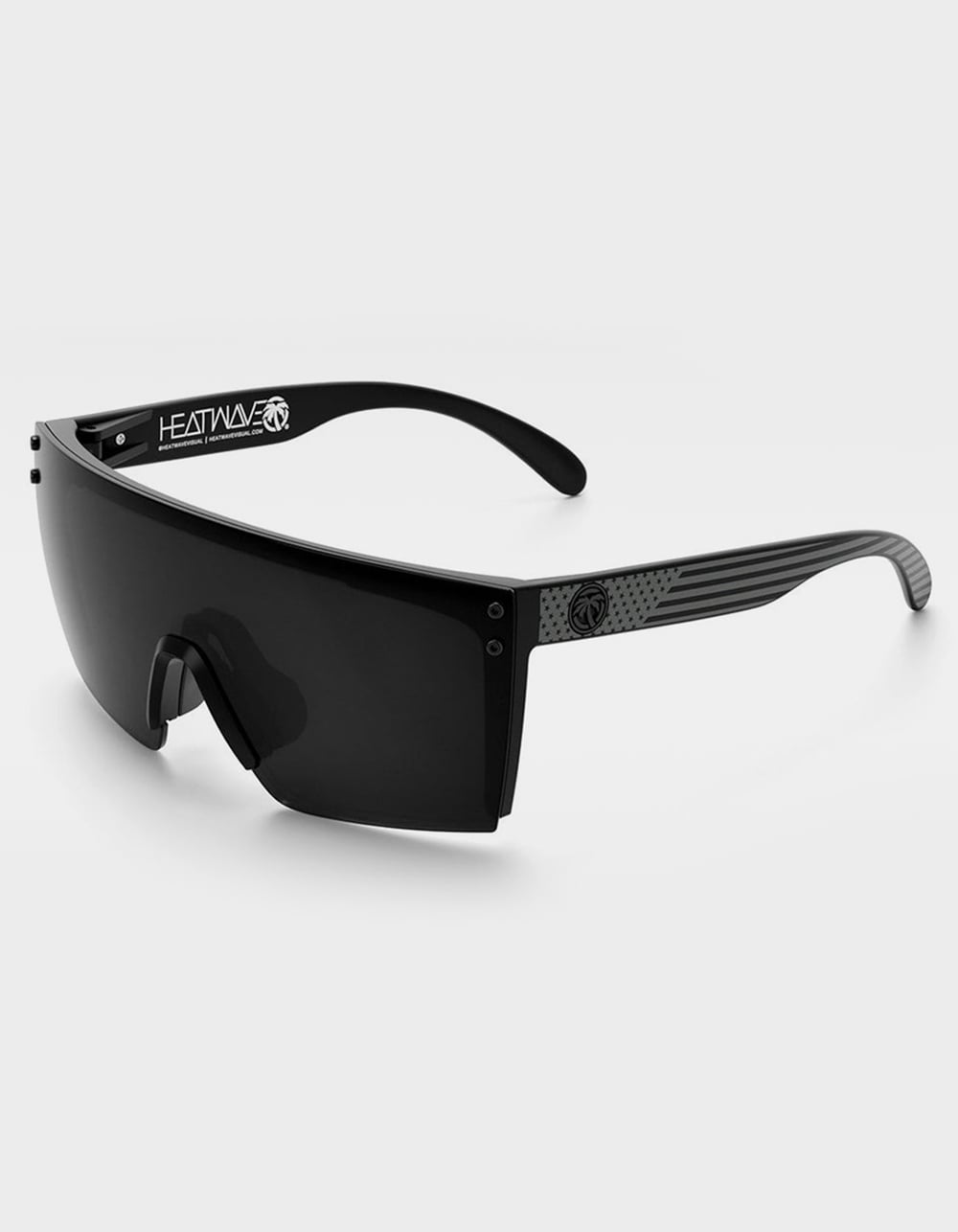 HEAT WAVE VISUAL Lazer Face Stars & Stripes Socom Z87 Sunglasses - MATTE BLACK