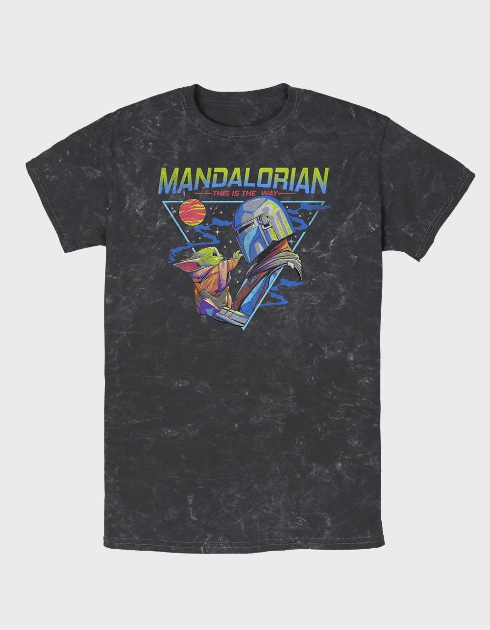 STAR WARS Mandalorian Triangle Unisex Tee - BLACK