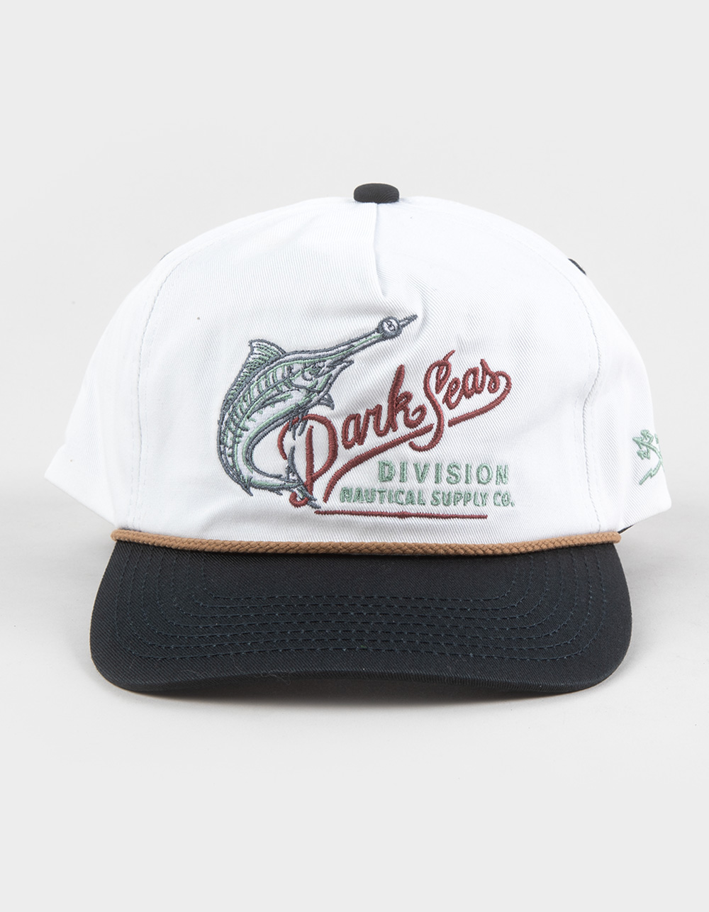 DARK SEAS Reyes Snapback Hat - WHITE COMBO