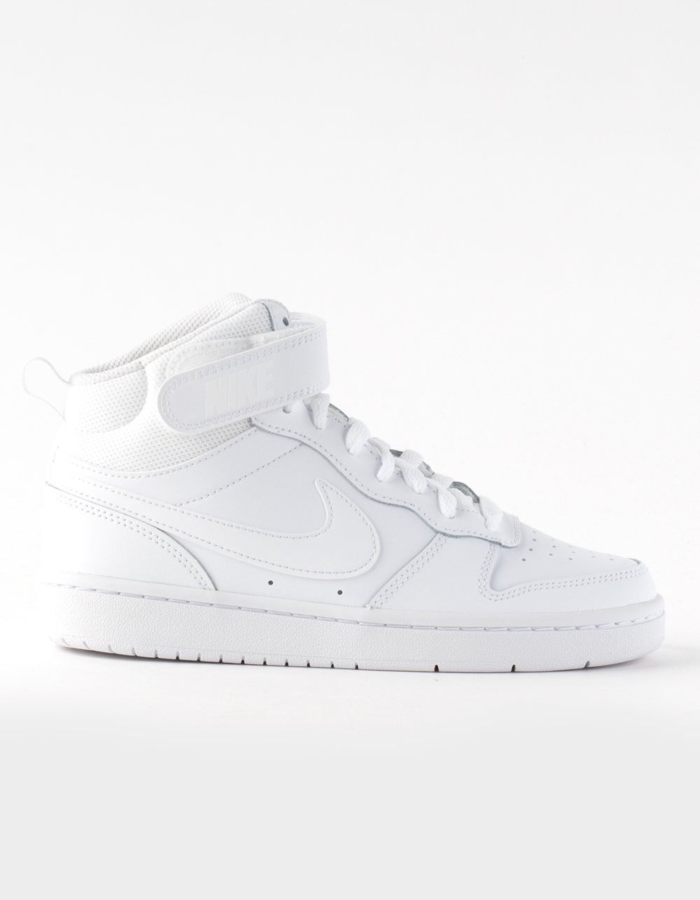 NIKE Court Borough Mid 2 Boys Shoes - WHITE | Tillys