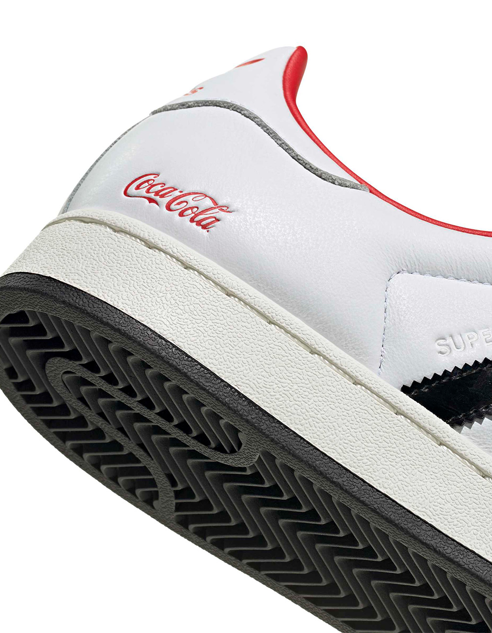 ADIDAS x Coca-Cola Superstar II Shoes - WHITE COMBO