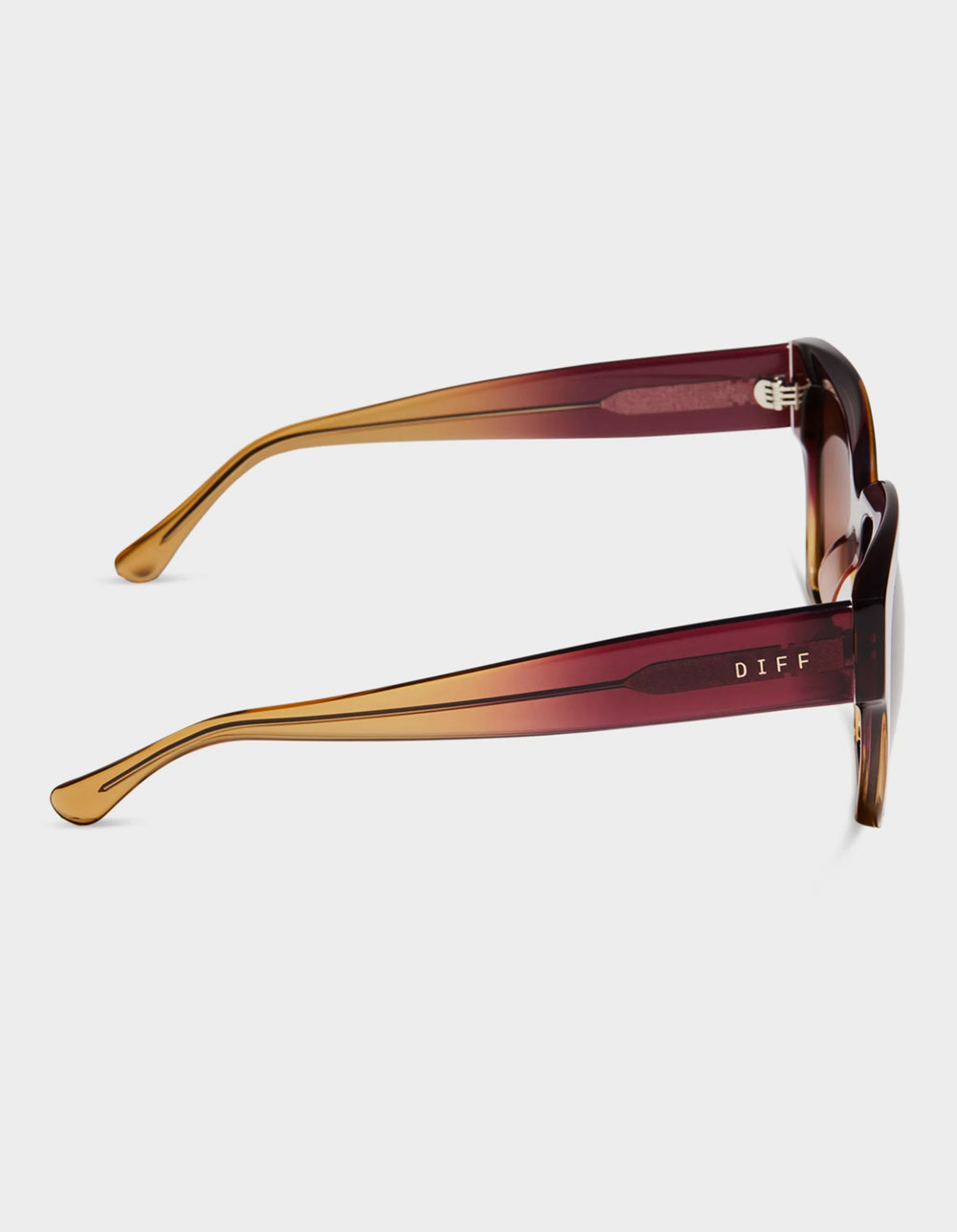 DIFF EYEWEAR Bella II Clayton Brown Gradient Sunglasses BROWN COMBO Tillys