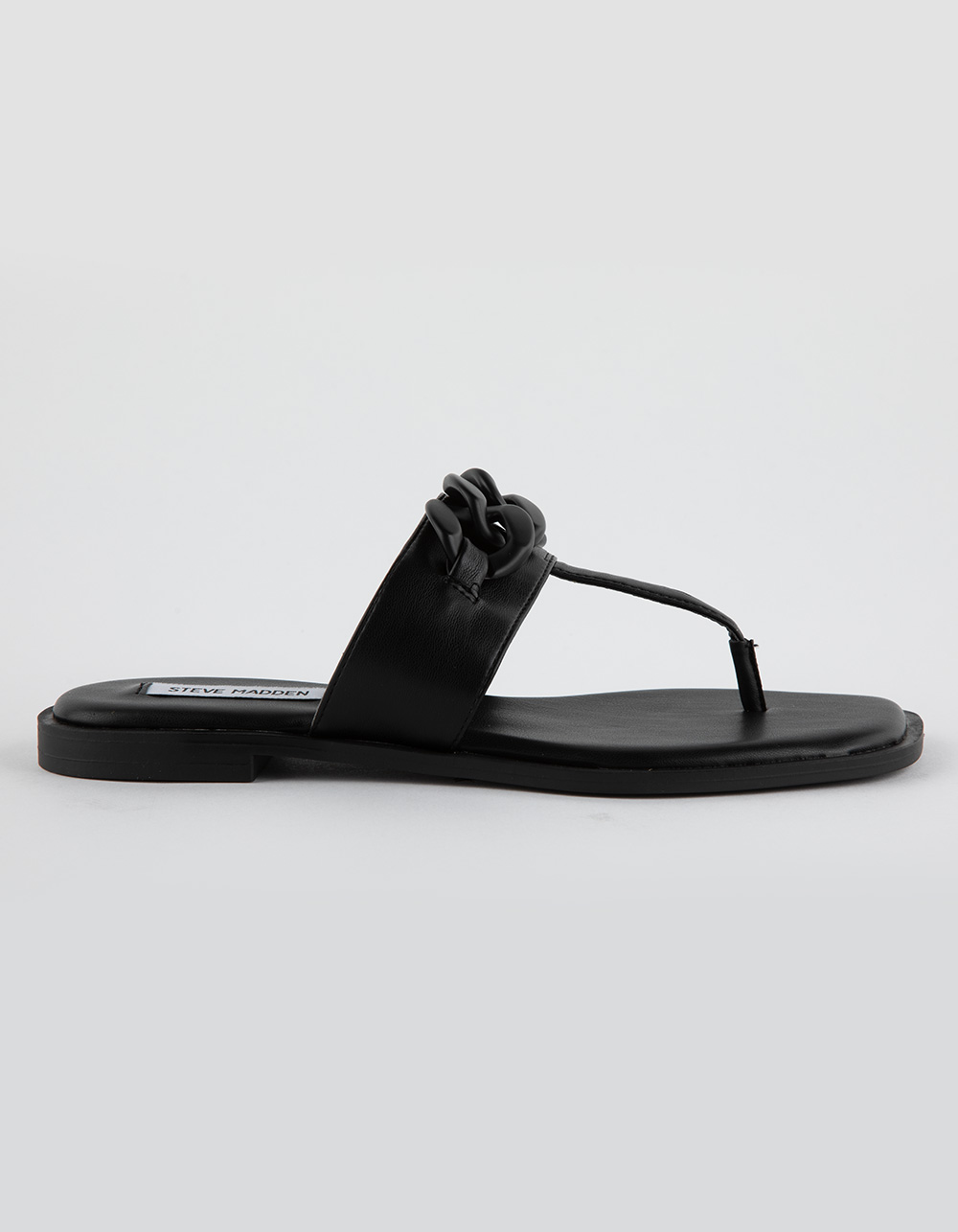 STEVE MADDEN Artistt Womens Flip Flops - BLACK
