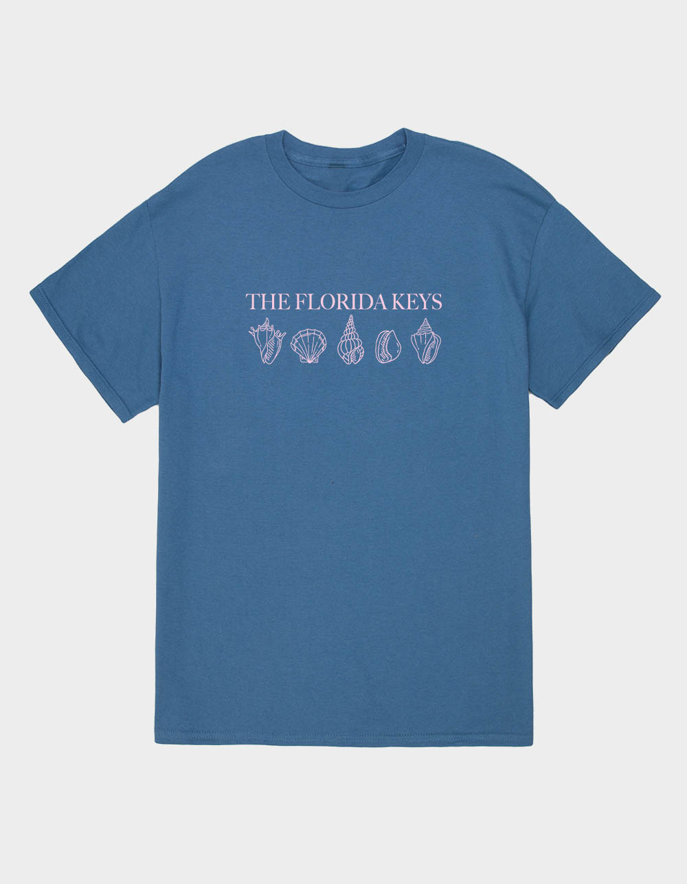FLORIDA Keys Shells Unisex Tee - INDIGO