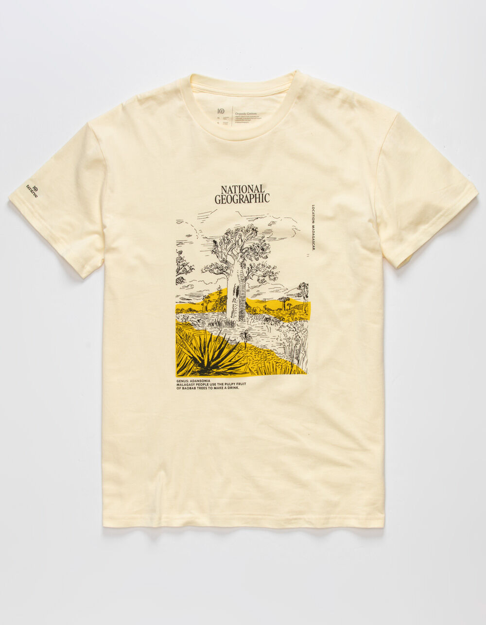 TENTREE x National Geographic Baobab Mens Tee - OFF WHITE | Tillys