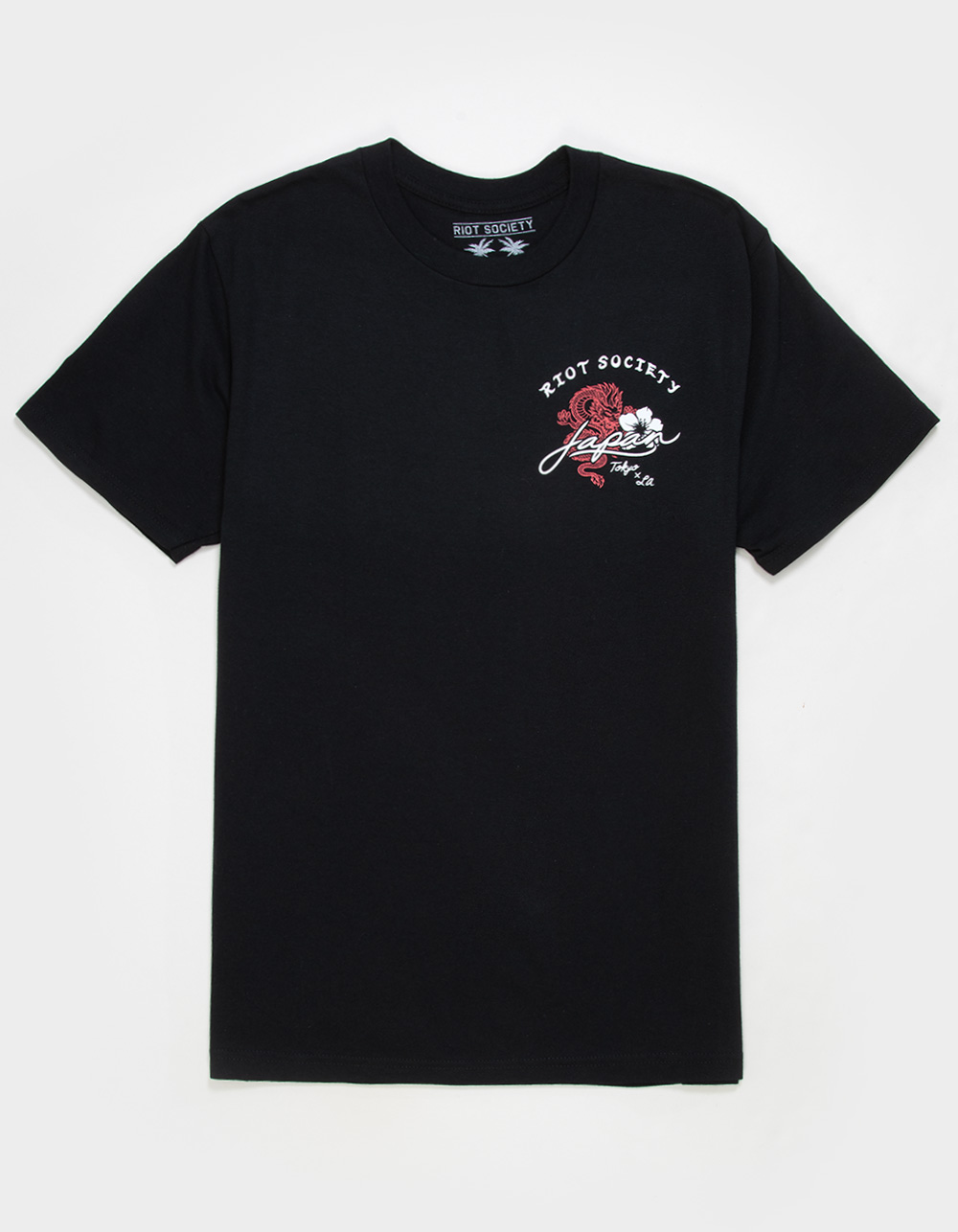 RIOT SOCIETY Geisha Tattoo Mens Tee - BLACK
