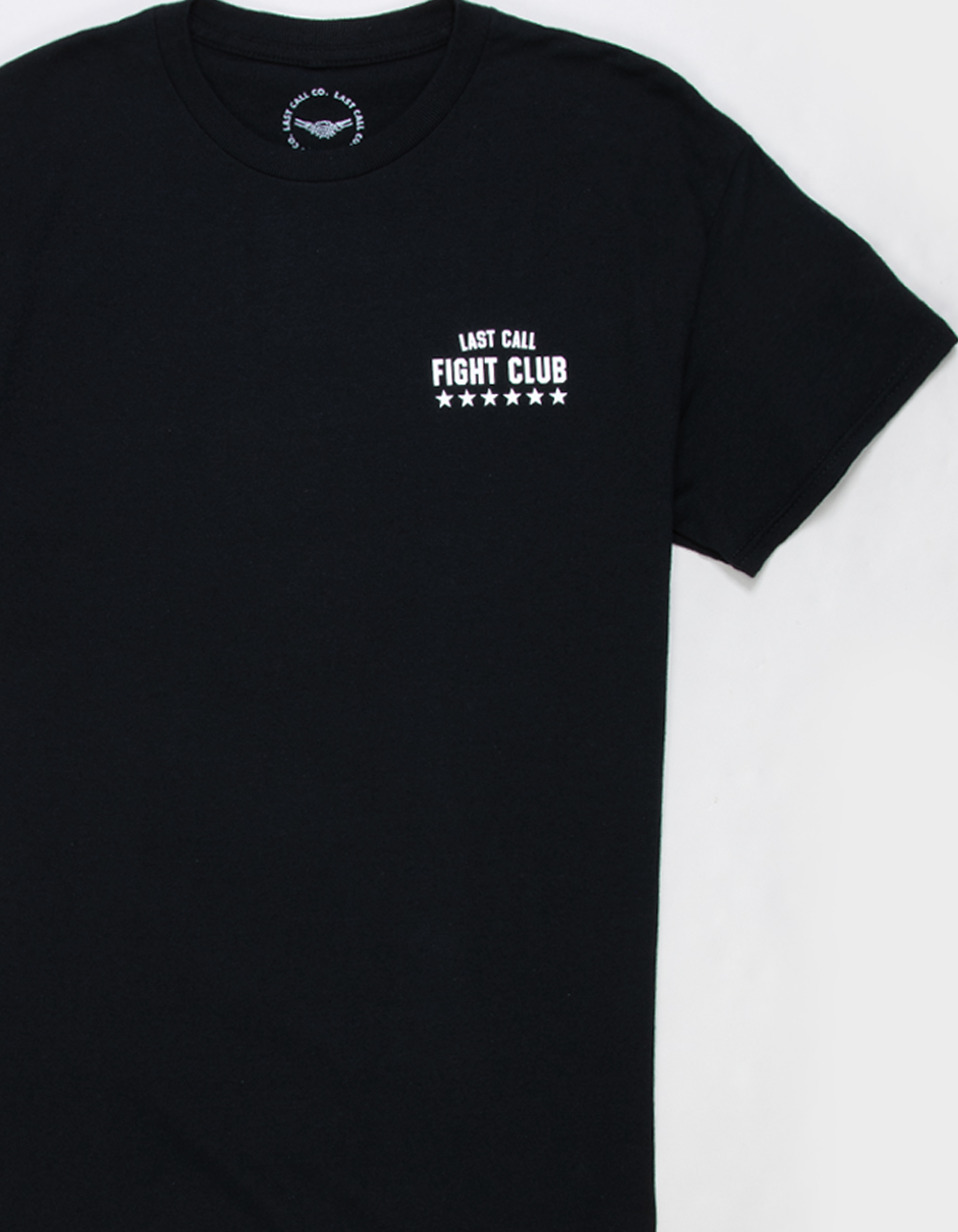 LAST CALL CO. Fight Club Mens Tee - BLACK