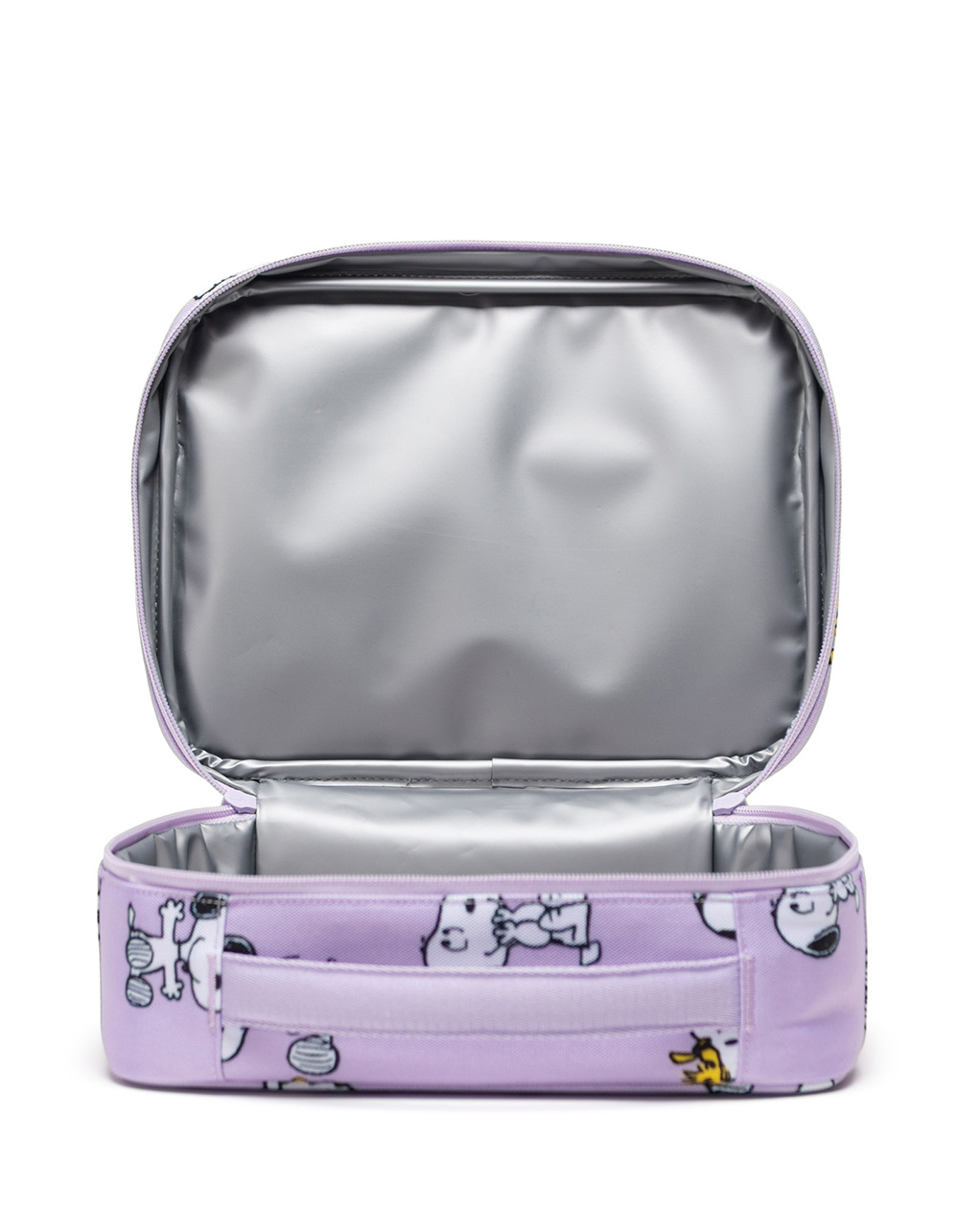 HERSCHEL SUPPLY CO. x Peanuts Snoopy And Woodstock Pop Quiz Lunch Box - PURPLE COMBO