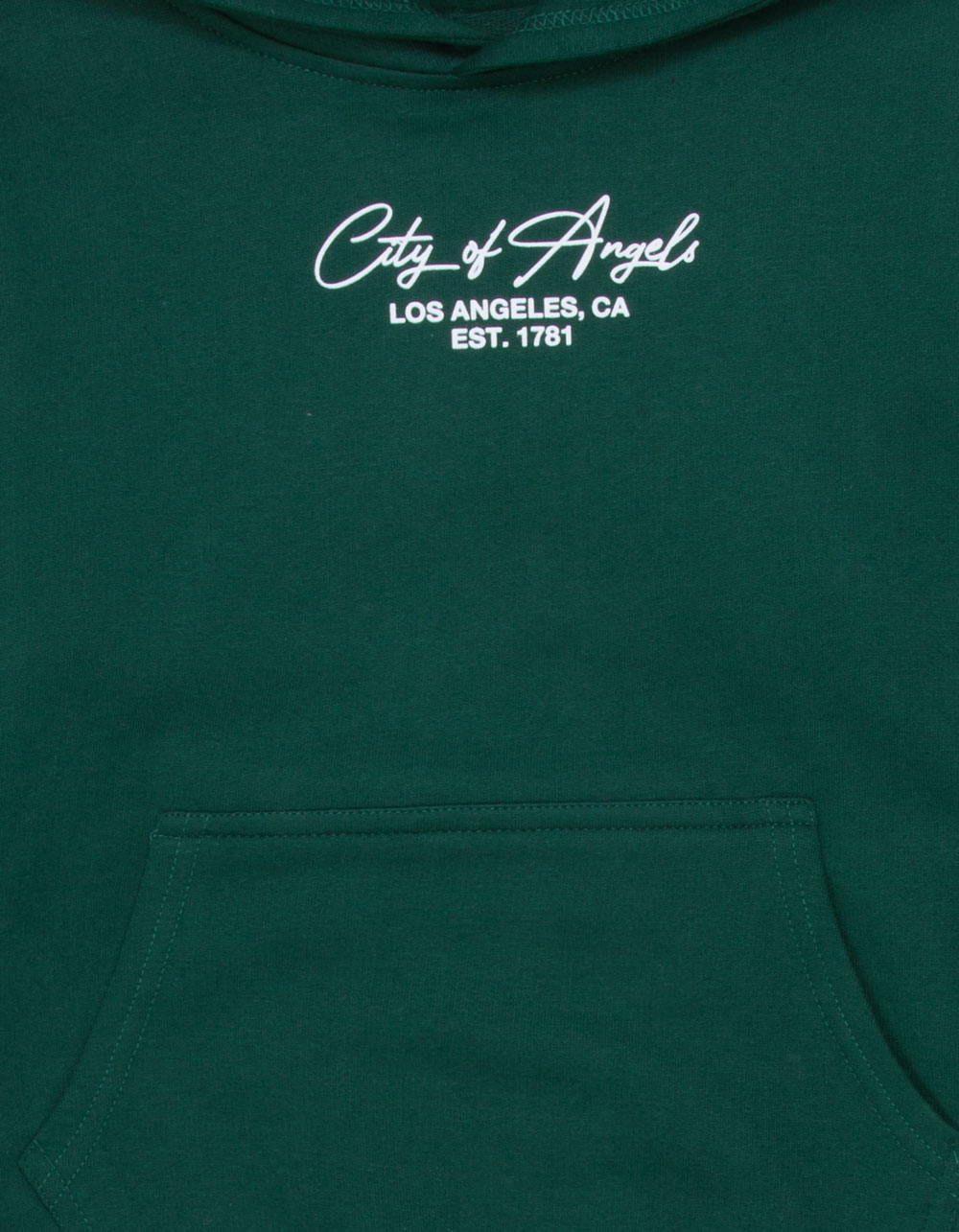 LA FAMILIA City Of Angels Boys Hoodie - FOREST