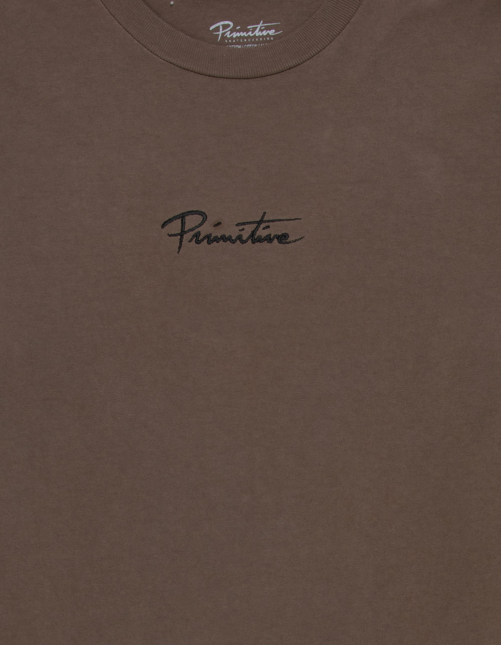 PRIMITIVE Nuevo Mens Long Sleeve Boxy Tee - BROWN