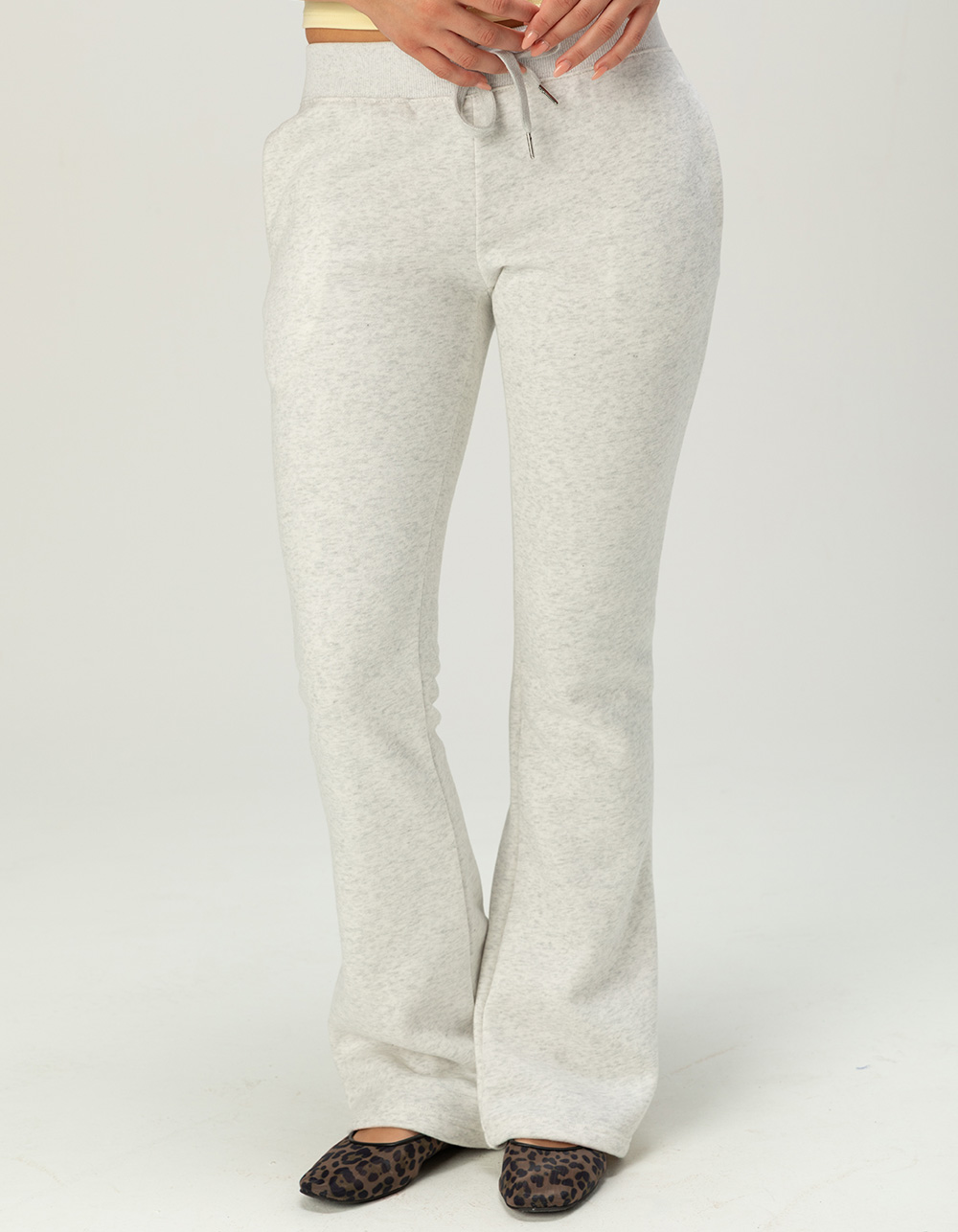 TILLYS Womens Bootcut Sweatpants - HEATHER GRAY
