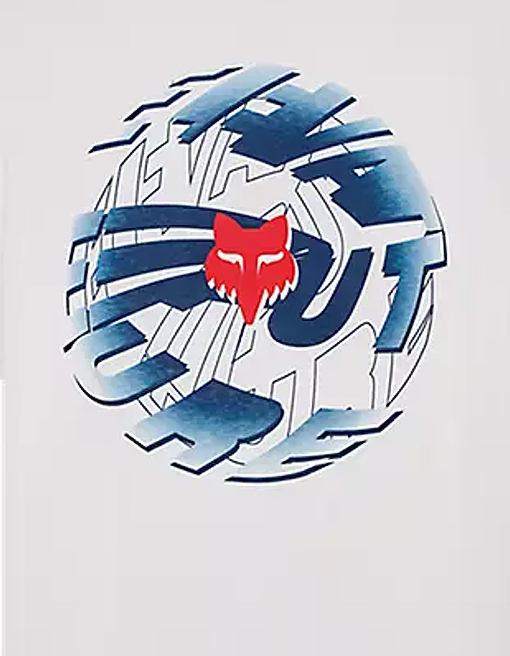 FOX Elevated Spiral Mens Tee - WHITE
