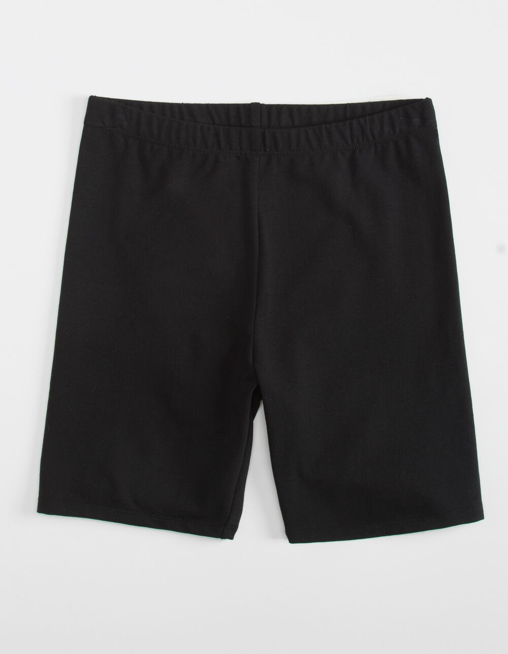 WHITE FAWN Solid Girls Bike Shorts - BLACK | Tillys