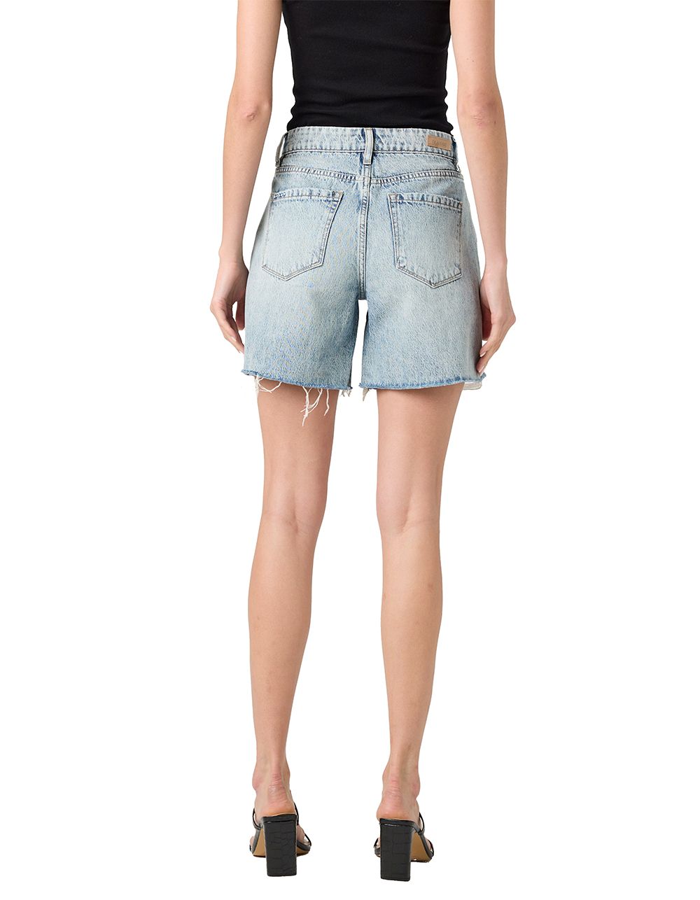BLANK NYC Warren Love Fest Womens Shorts - INDIGO