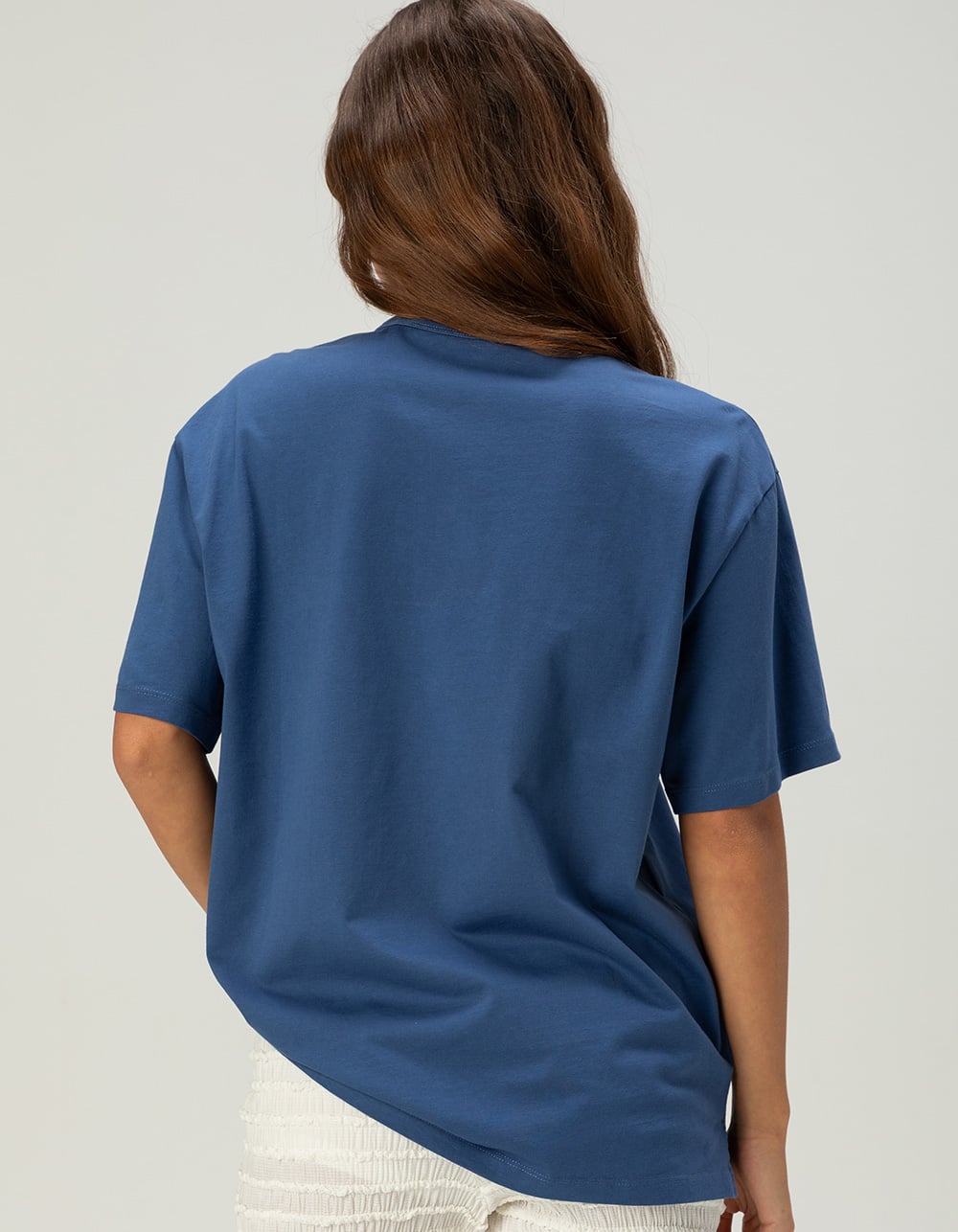 LEVI'S Premium Womens Studded Boyfriend Tee - BLUE