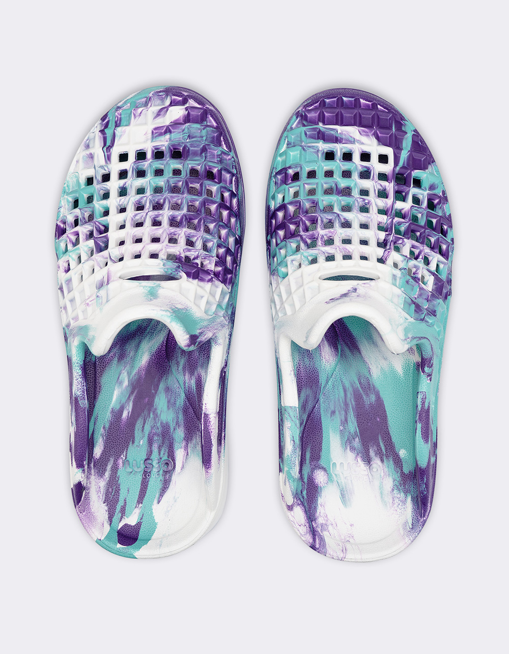 LUSSO CLOUD x F JERRY Scenario Mens Slides - FJ SWIRL