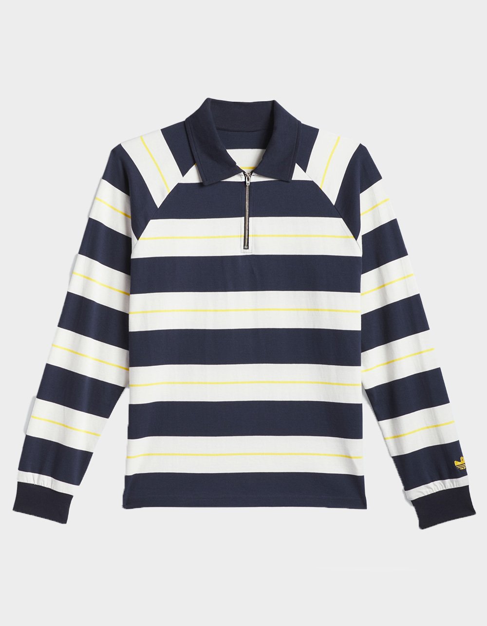 ADIDAS Shmoofoil Mens Long Sleeve Rugby Shirt - NAVY COMBO