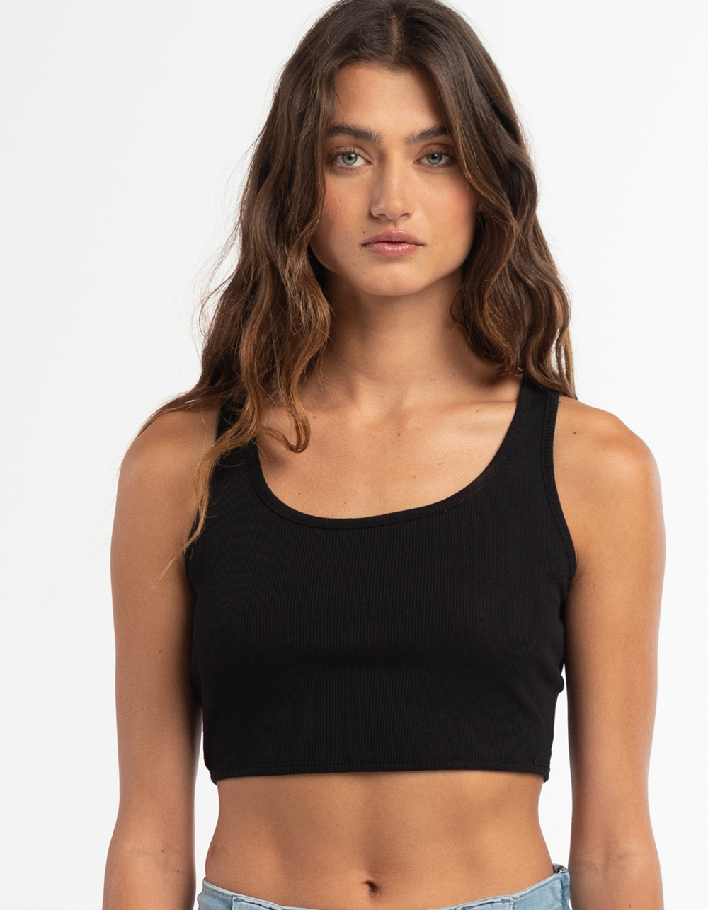 DESTINED Womens Cut Out Tie Back Top - BLACK | Tillys