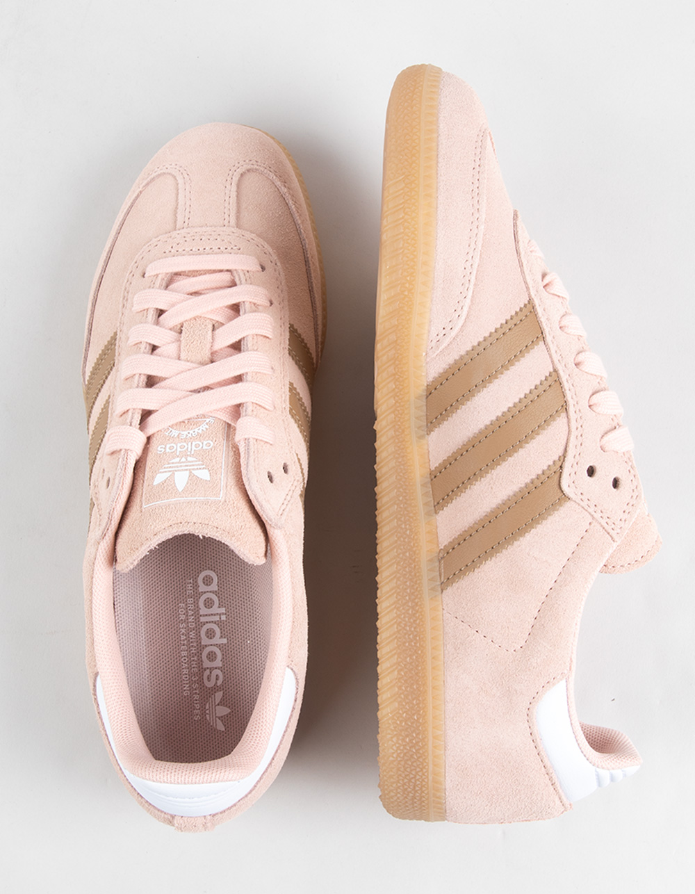 ADIDAS Samba ADV Shoes - PINK/BROWN