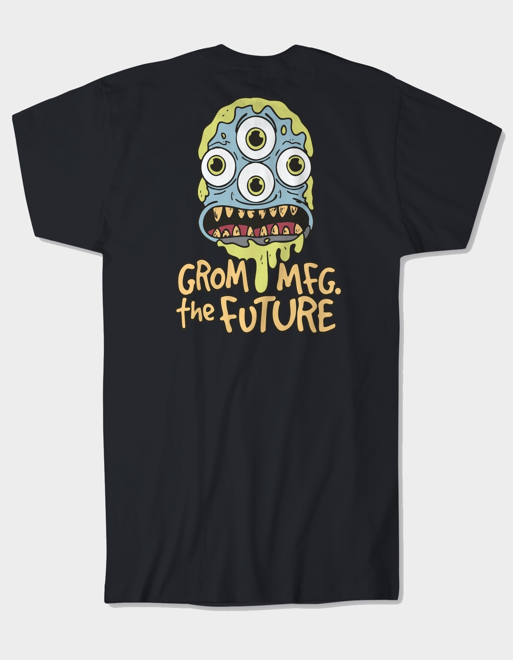 GROM Four Eyes Mens Tee - BLACK