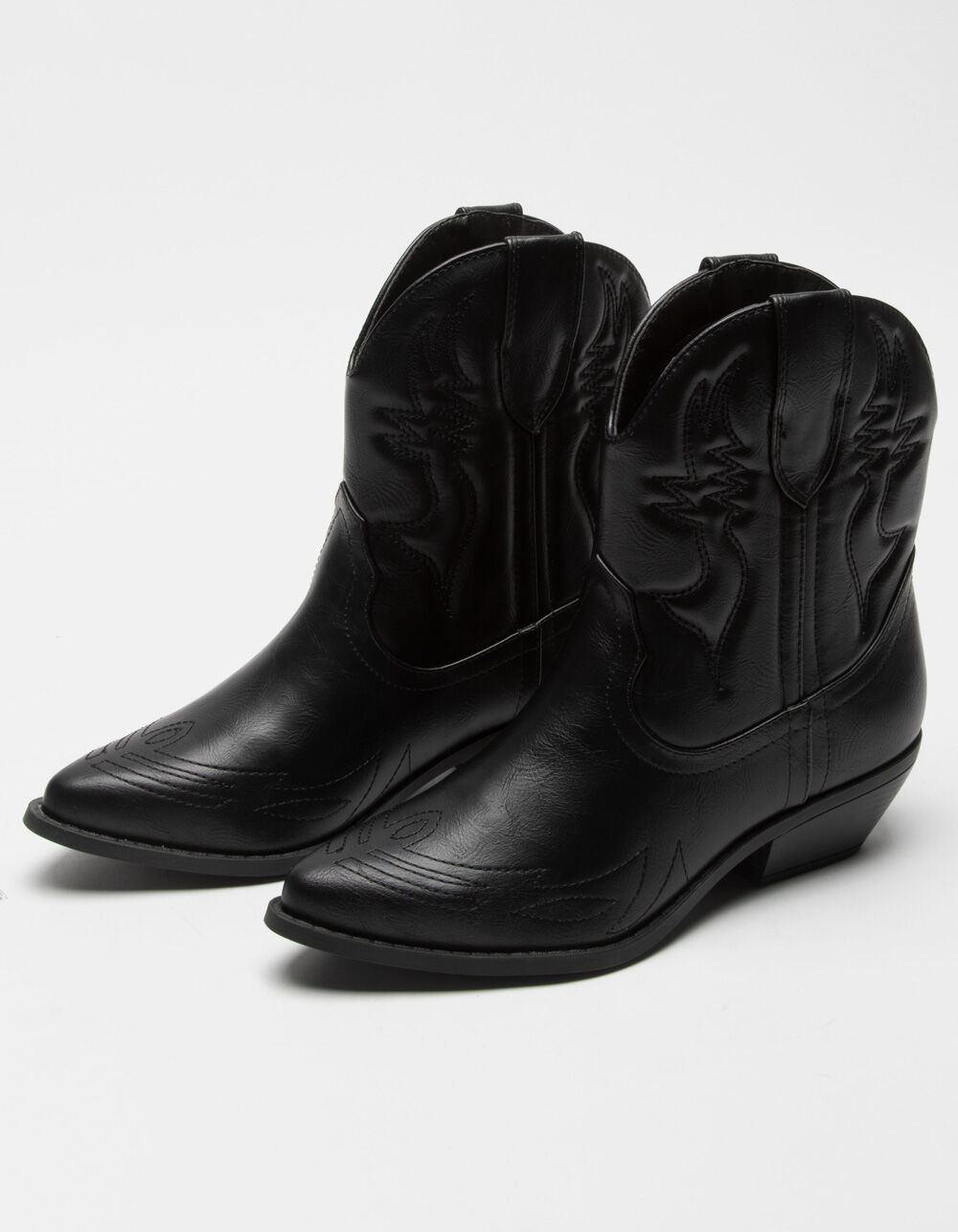 SODA Womens Black Short Western Boots - BLACK | Tillys